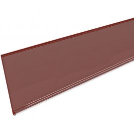 Ценникодержатель полочный самоклеющийся EuroposGroup DBR39 длина 1000 мм, цвет красный(241264)