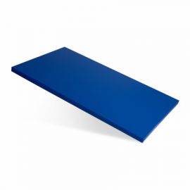 Доска разделочная Клен 530х325х18 синяя пластик(мки166/5)