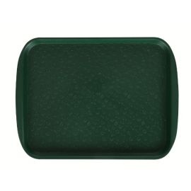 Поднос столовый Клен 330х260 темно-зеленый [357 С](мки091)
