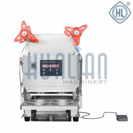 Автоматический запайщик лотков Hualian HL-95A с газонаполнением (фигурная матрица)