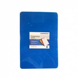 Разделочная доска Gastrorag CB45301BL полиэтилен, 45х30x1.2 см, цвет голубой(inv00014338)