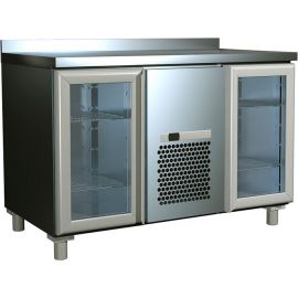 Стол холодильный Carboma T70 M2-1-G 9006-2 (2GNG/NT) (с бортом)(1801867p.1670)
