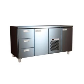 Стол холодильный Carboma T70 M3-1 9006-1(3GN/NT) (без борта)(2 двери, 3 ящика)(П0000005085.409)