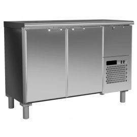 Стол холодильный Rosso Т57 М2-1 9006-1 корпус серый, без борта (BAR-250 Rosso)