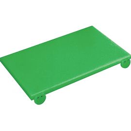 Доска разделочная c упорами Paderno пластик 60х40 см зеленая 42544-05(6039)