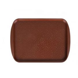 Поднос столовый Luxstahl 04025 (330х260 коричневый)(мки054)