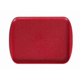 Поднос столовый Luxstahl HORNA RED 130205 (530х330 вишневый)(мки118)