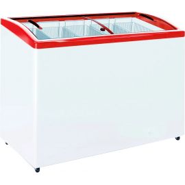 Ларь морозильный Italfrost ЛВН 400 Г (СF 400 C) (красный)