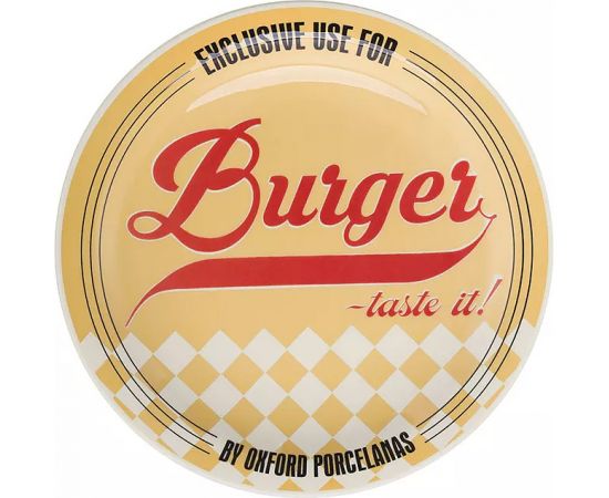 Тарелка для гамбургеров Oxford M02D-6783(367118)