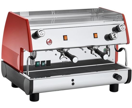 Кофемашина полуавтомат La Pavoni CAFE2M1657EU, цвет-красный