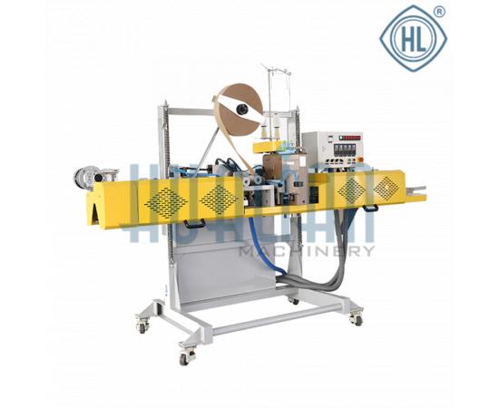 Автоматическая упаковочная машина для запайки и сшивания мешков Hualian FBK-24DC