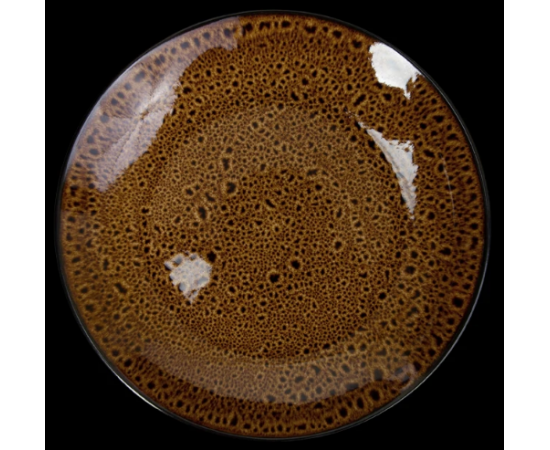 Тарелка без бортов Tvist Ivory Madeira 7 178мм, коричневый
