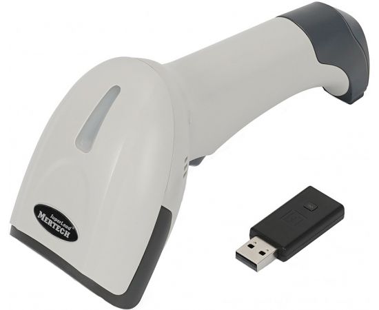 Беспроводной сканер штрих-кода Mertech CL-2310 BLE Dongle P2D USB White