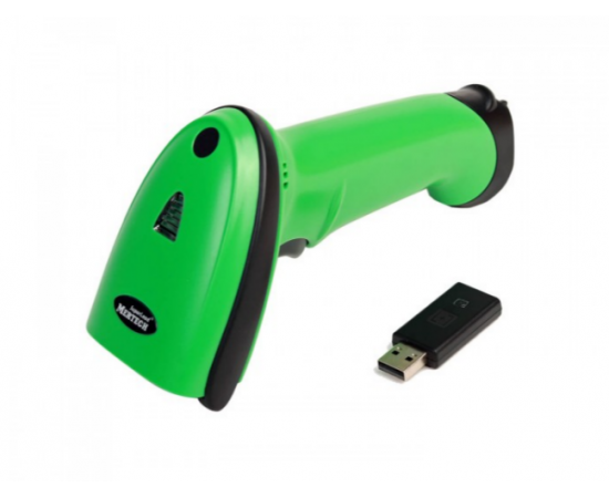 Беспроводной сканер штрих-кода Mertech кода CL-2200 BLE Dongle P2D USB green