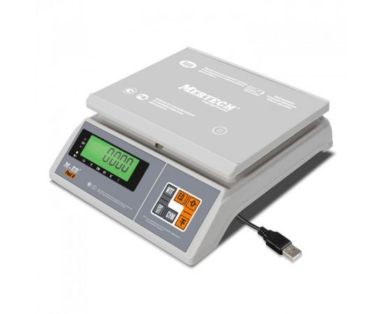 Порционные весы Mertech M-ER 326 AFU-15,1 Post II LCD USB-COM