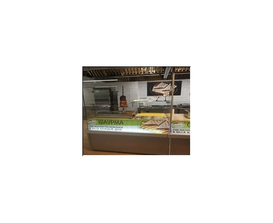 Холодильная витрина Айсберг Эллипс Pizza SО Cube ВХС-1,25/0,43 (шаурма)