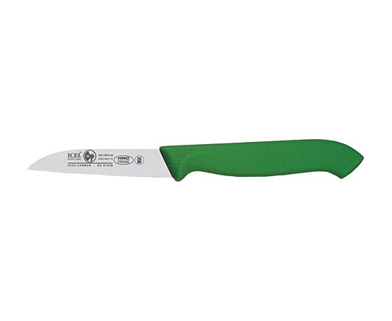 Нож для овощей ICEL 8см, зеленый HORECA PRIME