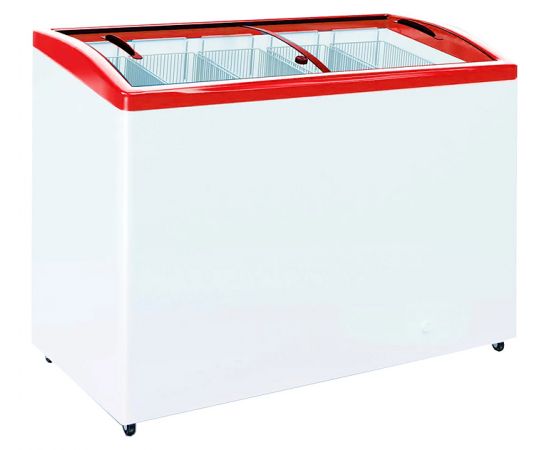 Ларь морозильный Italfrost ЛВН 300 Г (СF 300 C) 4 кор, красный(О0000037944)