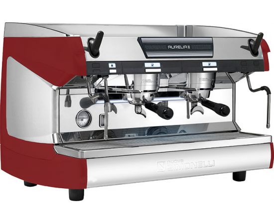 Кофемашина Nuova Simonelli Aurelia II 2Gr V 220V red+LED+high groups