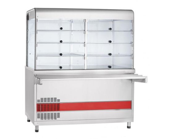 Прилавок-витрина холодильный Abat ПВВ(Н)-70КМ-С-01-ОК(21000804962)