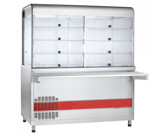 Прилавок-витрина холодильный Abat ПВВ(Н)-70КМ-С-03-НШ(21000001023)