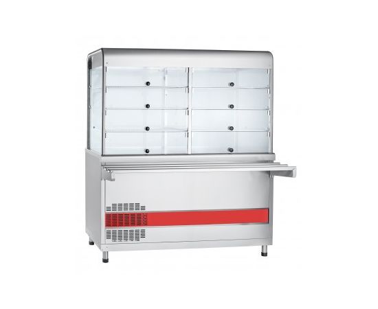 Прилавок-витрина холодильный Abat ПВВ(Н) 70КМ-С-01-НШ(21000001501)