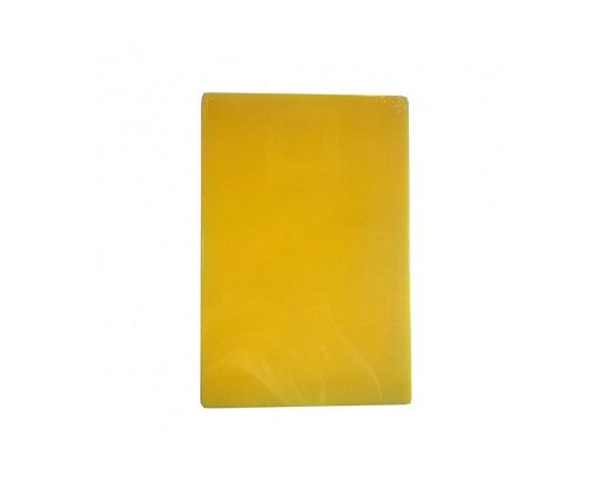 Разделочная доска Gastrorag CB45301YL полиэтилен, 45х30x1.2 см, цвет желтый(inv00014342)