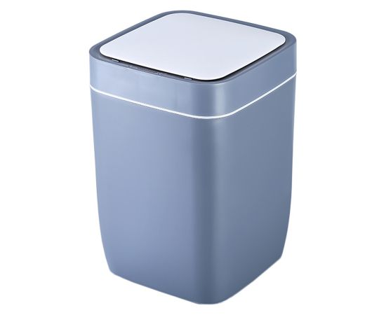 Ведро для мусора сенсорное, квадрат Foodatlas JAH-6811, 8 л (синий)