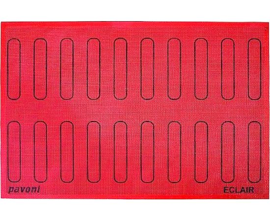Коврик силиконовый Pavoni Eclair 60х40см с рисунком 125х25мм, перфорированный ECL20(360492)