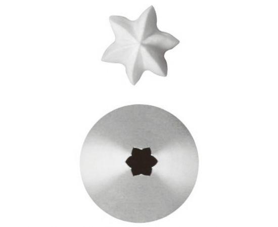 Насaдка кондитерская Paderno Звезда открытая металл 47208-06-1(A8232)