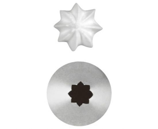 Насaдка кондитерская Paderno Звезда открытая металл 47208-08-1(A8233)