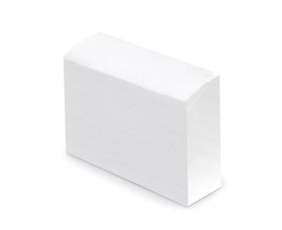 Полотенца бумажные листовые Cleaneq 1-ЛП-V35200 (V 1 слой, 35 г, 200 л)(349242)