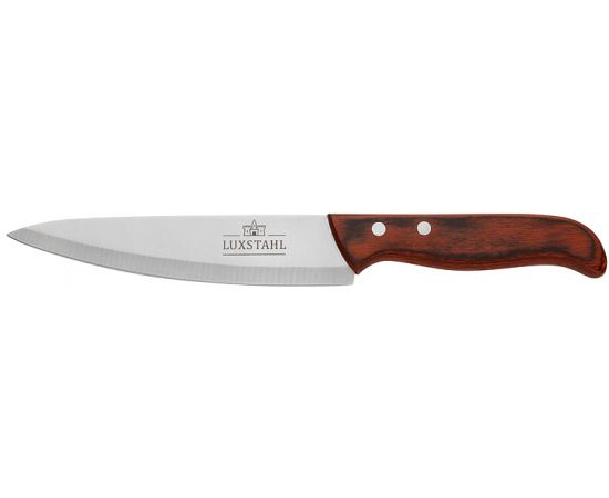 Нож поварской Luxstahl Wood line 6 152мм (HX-KK069-C)(кт2512)