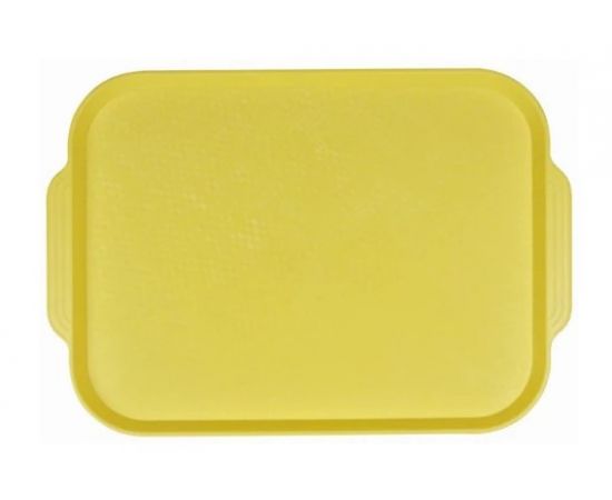 Поднос столовый Luxstahl 7011 (415х305 с ручками желтый)(мки081)