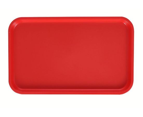 Поднос столовый Luxstahl PS Red 4410 (330х260 красный)(мки053)