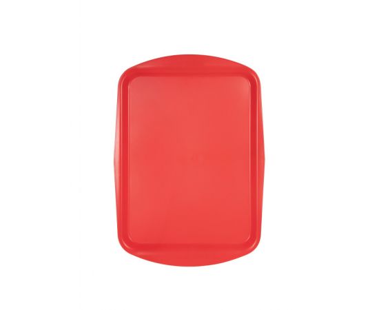 Поднос столовый Luxstahl PS Red 4410 (490х360мм красный полипропилен особо прочный)(мки39/21.1)