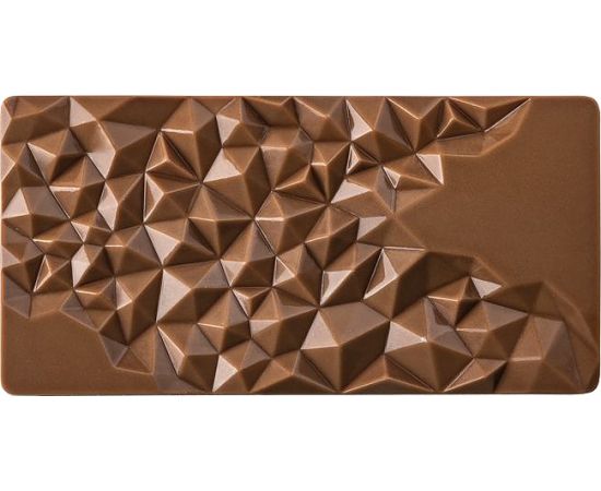 Форма для шоколада Pavoni Chocolate Bar Fragment 155х77мм h10мм, 100гр, 3 ячейки, п/к PC5004