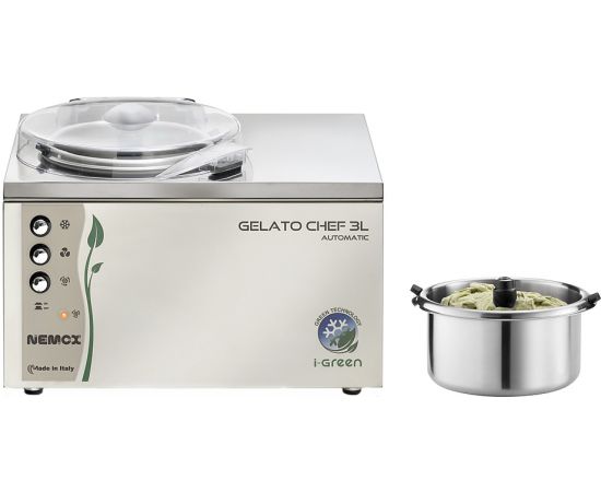 Фризер для мороженого Nemox Gelato Chef 3L Automatic I-green